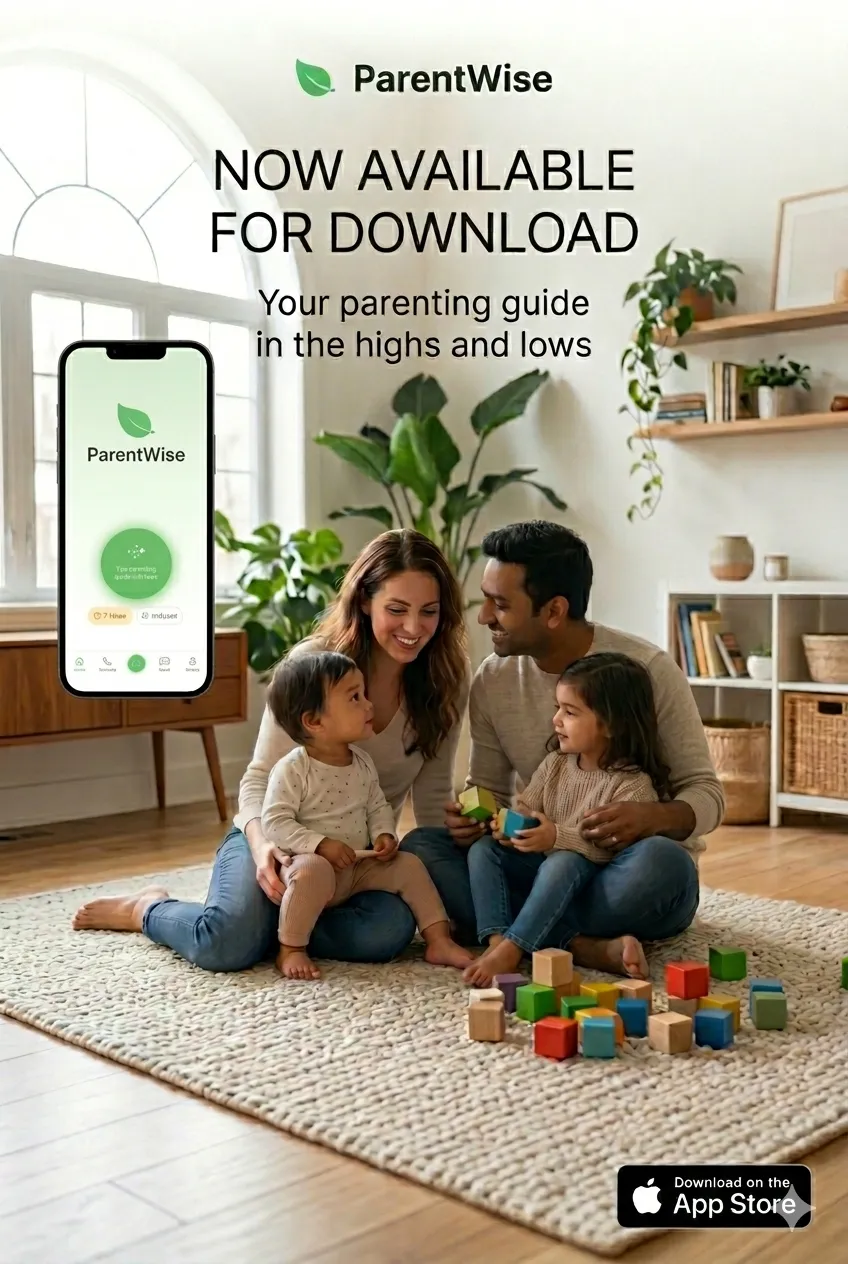 ParentWise — now available for download. Your parenting guide in the highs and lows.